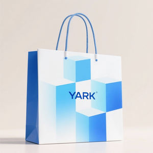 Luxury Reusable Paper Shopping <b>Bag</b> with Handle Custom Personalized Branded Packaging <b>Bag</b> for Retail Store - Product Image 5