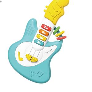 Enfant en bas âge éducation préscolaire Instrument de musique jouet dessin animé <span class=keywords><strong>basse</strong></span> touches sonores orgue jouet guitare électrique pour les enfants - Product Image 1