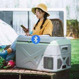 Alpicool X40 poignées encastrées portables détachables à double sens porte-gobelet voiture <span class=keywords><strong>camping</strong></span> réfrigérateur congélateur - Product Image 5