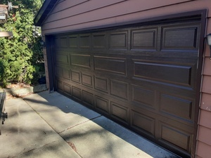 <span class=keywords><strong>Porte</strong></span> <span class=keywords><strong>de</strong></span> <span class=keywords><strong>garage</strong></span> <span class=keywords><strong>sectionnelle</strong></span> en chêne doré avec moteur - Product Image 4