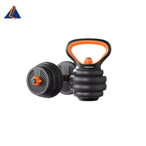 Set 3-in-1 di Manubri e Kettlebell Regolabili in PE, Produzione Cinese, Peso Staccabile, Impugnatura Antiscivolo, per Palestra Domestica - Product Image 1