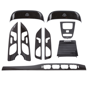 Kit de Decoración Interior de Madera de Nogal Premium para <span class=keywords><strong>Maybach</strong></span>, con Acabado en Madera Natural, que Crea un Estilo de Cabina de Clase Ejecutiva Exclusiva - Product Image 2