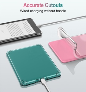 MoKo Ultra Thin Clear Flexible Transparente TPU Skin Bumper Back Cover Shell para <span class=keywords><strong>Amazon</strong></span> <span class=keywords><strong>Kindle</strong></span> Paperwhite 12th Gen 7 "2024 - Product Image 6