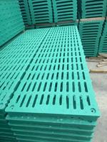 Plancher à lattes en composite plastique, plancher à lattes pour porcs, équipement d'élevage, plancher à lattes pour porcelets pour bâtiment d'élevage porcin