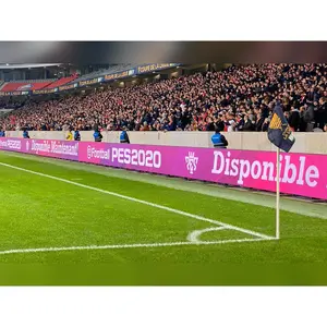 Futbol futbol sporları eğlence alanı dış mekan reklam Billboard işareti paneli Hd stadyum çevre Led ekran