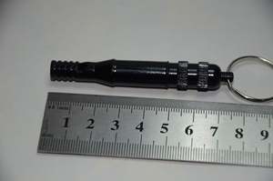 2 In 1多機能edcホイッスルピルボックスキーホルダーアウタードア防水密閉コンテナツールキーホルダーレフリートレーニングホイッスル - Product Image 4