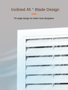 <span class=keywords><strong>Grille</strong></span> de <span class=keywords><strong>radiateur</strong></span> décorative en alliage d'<span class=keywords><strong>aluminium</strong></span> résistante à l'humidité - Product Image 1