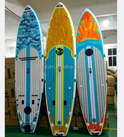 Planche de SUP gonflable personnalisée avec logo, 10,6 pieds, avec 20 accessoires de paddleboard, technologie Drop Stitch, fourniture directe usine