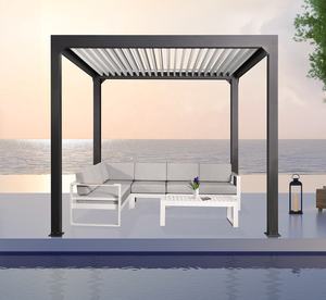 <span class=keywords><strong>Precio</strong></span> de fábrica al por mayor de aluminio independiente bioclimática pérgola 3X3... 3X4 - Product Image 5