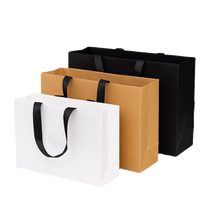 Sacs en papier personnalisés avec logo, emballages en papier pour les achats, l'expédition, les cosmétiques, les soins personnels, les cadeaux de la Saint-Valentin