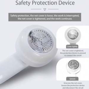 Rasoir anti-bouloches électrique portable pour vêtements, machine de coupe pour l'élimination des peluches et des bouloches, kit de voyage - Product Image 2