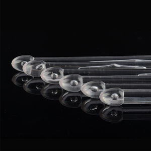 Venta al por mayor de nuevos materiales de polímero de plástico palo de tambor colorido Stock brillante en la oscuridad luminoso 5A LED fluorescente baqueta - Product Image 4
