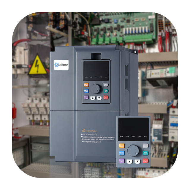 Aikon Motor Speed Control VFD 220V Single Phase Inverter 3 Phase 380V Frequency Converter 1.5kW