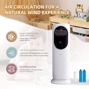 <span class=keywords><strong>Ventilateur</strong></span> Climatiseur et Chauffage Portatif Haute Puissance avec Télécommande pour Maison et Bureau - Product Image 6