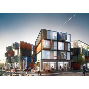 Maison conteneur moderne rectangulaire, épaisseur standard, espace habitable, utilisation extérieure - Product Image 5