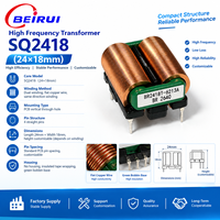 BR2418T-6213A SQ2418 Inducteur de mode commun à fil plat, filtre EMI pour alimentation électrique