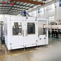 Machine de remplissage automatique industrielle haute précision 10000 BPH pour bouteilles PET d'eau et d'huile, capacité 500 ml/1500 ml, pour le conditionnement de liquides