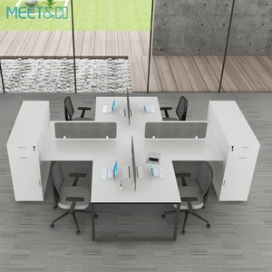 Modern Wholesale Modular Cubicle Office Furniture Modern Desk Partition for Gaming <b>Workstation</b> and Laptop - Product Image 1
