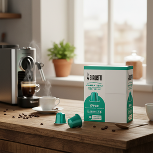 Set di 10 Capsule in Alluminio Bialetti Deca Compatibili con Nespresso 0.17/Capsule in Plastica e Ceramica per Caffè Professionale - Product Image 3