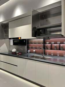 Meubles de cuisine intelligents avec style élégant Armoires de cuisine en bois de luxe - Product Image 2