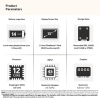 Ordinateur portable 2-en-1 Microsoft Surface Pro 11e génération, ultra-fin, écran OLED 13 pouces 120 Hz, Wi-Fi professionnel, 32 Go de RAM, Windows 11 Pro