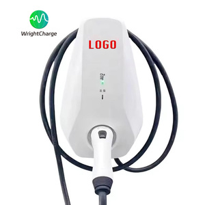 Nouvelle borne de recharge murale intelligente IP55 AC EV 7kW à puissance réglable GB 220V pour maison et garage, compatible BYD, Geely, Chery, Xpeng, WrightCharge - Product Image 1