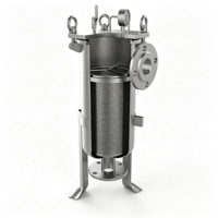 Filtre à paniers duplex ZSZY en acier inoxydable 316L DN50-DN300, équipement de filtration liquide industriel pour la transformation de l'amidon, garantie 1 an