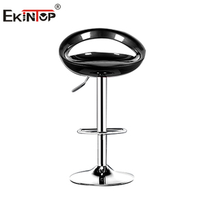 Tabourets de bar pivotants de luxe, chaises de bar personnalisées avec structure métallique, tabouret de bar nordique, chaise haute - Product Image 4