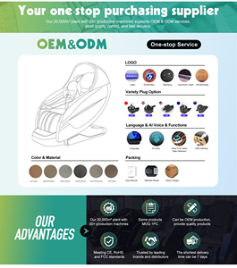 Chinas Bester Ganzkörper-4D-Präzisions-Massagesessel mit Schwerelosigkeits-SL-Schiene, Thai-Stretch, Tiefenmassage für Schulter und Wade, Heizsystem - Product Image 5