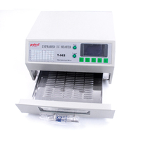 Mesin Solder Pemanas IC Inframerah Oven Reflow Desktop T962, Stasiun Rework BGA T962 untuk Pengelasan SMT BGA PCB