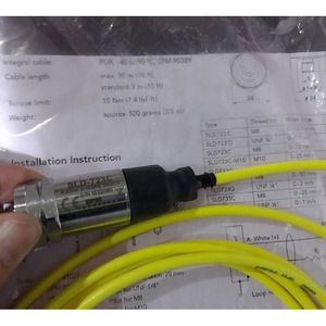 เซ็นเซอร์วัดการสั่นสะเทือน SPM รุ่น SLD723C เกลียว M8 สายเคเบิลยาว 3 เมตร โมดูลตรวจจับสำหรับงานอุตสาหกรรม - Product Image 1
