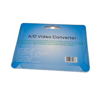 Adaptateur H.265 AHD vers convertisseur IPC 720P/1080P AHD/TVI/CVI PAL/NTSC, convertisseur de caméra AHD/TVI/CVI vers caméra IP filaire, entrée <span class=keywords><strong>BNC</strong></span>, sortie <span class=keywords><strong>RJ45</strong></span>, PTZ - Product Image 2