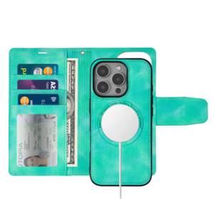 Hanman для мобильного телефона аксессуары заводская цена Магнитный чехол IPhone17pro max бумажник чехол для телефона - Product Image 5