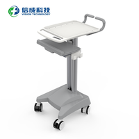 Chariot médical mobile en aluminium de style industriel ZZ-1 de Customized Vision Technology, chariot de mobilier hospitalier