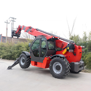 Xe nâng telescopic động cơ diesel 4 tấn, xuất xưởng trực tiếp, chiều cao nâng 14m, dùng cho ngành dịch vụ ăn uống - Product Image 3