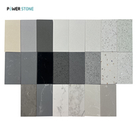 Pierre artificielle polie POWER STONE, comptoirs en quartz poli, carreaux de marbre polis, carreaux de sol et de mur en marbre, prix GEMA5003-1