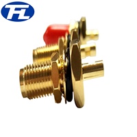 Conector de Antena Impermeable en Oferta, Mini Conector RF 1SMA-M/F para Montaje en PCB SMT