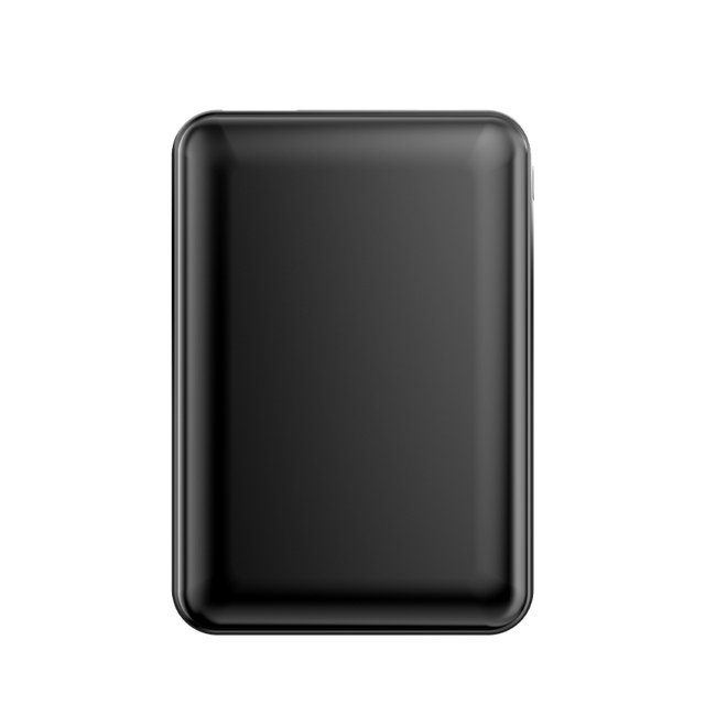 OEM Logo ABS Power Bank 5000mah Battery Pack with 2 Cables for Phone Portable Slim Fast Charger Mini Powerbanks