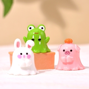 Adornos Pequeños Decorativos DIY de Halloween: Muñecas de Brujas y Fantasmas para Micro-paisajes - Product Image 5