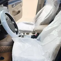 Housse de protection de siège de voiture jetable, non tissée, anti