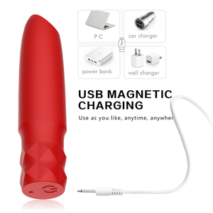 Vibratore a Proiettile per Donna, Giocattolo Sessuale con Logo Personalizzabile, 8 Colori, 10 Velocità, Mini <span class=keywords><strong>Dildo</strong></span> Elettrico Portatile - Product Image 5