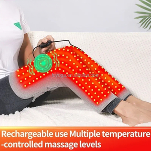 Masajeador Eléctrico de Pies con Terapia de Luz Roja, Moxibustión, Calor por Compresión, Vibración con Control de Temperatura, Algodón Compuesto - Product Image 4