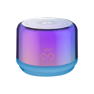 Anggaran 2023 Model baru pabrik kustom RGB suasana multi fungsi tali nyaman Speaker Bluetooth