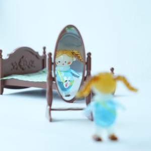 Figura Decorativa <span class=keywords><strong>de</strong></span> <span class=keywords><strong>Cristal</strong></span> Tallado a Mano, Linda Chica con Dos Coletas, Adorno Ecológico <span class=keywords><strong>de</strong></span> Personaje <span class=keywords><strong>de</strong></span> Cine y Televisión, Decoración para Escritorio, Auto y Navidad - Product Image 2