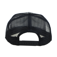 Topi Snapback 5 Panel Jaring Kulit Ular Kustom dengan Pelat Logam untuk Penggunaan Luar Ruangan & Perjalanan