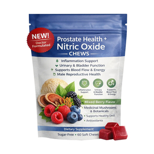 Gomitas Masticables de Óxido Nítrico <span class=keywords><strong>para</strong></span> <span class=keywords><strong>la</strong></span> Salud de <span class=keywords><strong>la</strong></span> Próstata, Directo del Fabricante, Suplemento <span class=keywords><strong>para</strong></span> <span class=keywords><strong>la</strong></span> Vitalidad Masculina y el Apoyo Urinario - Product Image 6
