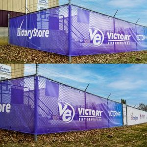 Iklan luar ruangan spanduk jala <span class=keywords><strong>PVC</strong></span> fleksibel berlubang cetakan penuh warna spanduk jala - Product Image 6
