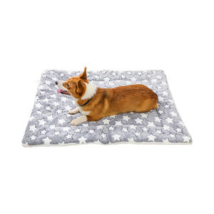 Kustomisasi lembut mewah dapat dicuci tempat tidur anjing kucing selimut hewan peliharaan hangat - Product Image 1