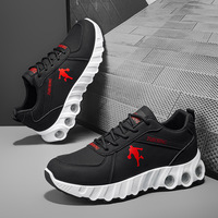 Chaussures de course légères et confortables pour hommes, tendance été, grandes tailles, baskets décontractées à lacets, exportation à l'étranger