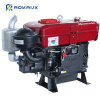 Mesin Diesel 4-tak Starter Elektrik Terlaris 1110 Silinder Tunggal Berpendingin Air dengan Pompa & Bantalan Produktivitas Tinggi